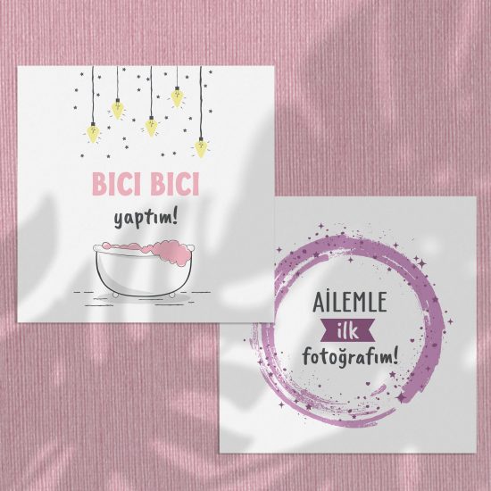 bıcı bıcı - ailemle ilk foto küçük